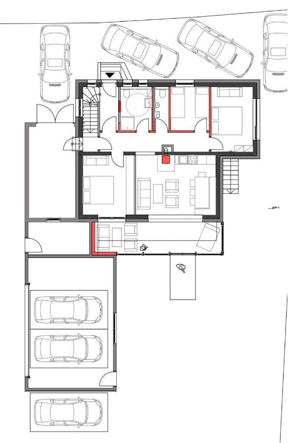 Ferienwohnung Mittagspitze Schruns Exterior foto